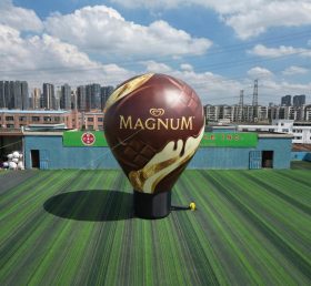 B3-21BK Pallone Pubblicitario Gonfiabile Magnum
