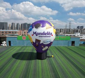 B3-21BM Pallone Pubblicitario Gonfiabile Mondelez