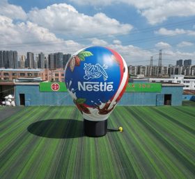 B3-21BP Pallone Gonfiabile Pubblicitario Nestlé