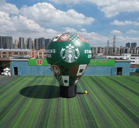 B3-21CD Pallone Pubblicitario Gonfiabile Starbucks