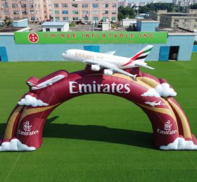Arch3-115 Arco Pubblicitario Gonfiabile Emirates