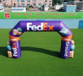 Arch3-116 Arco Pubblicitario Gonfiabile FedEx