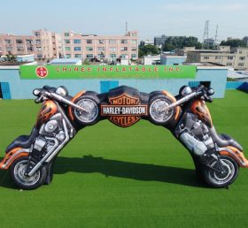 Arch3-122 Arco Pubblicitario Gonfiabile Harley Davidson