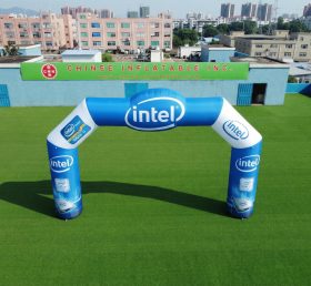 Arch3-130 Arco Pubblicitario Gonfiabile Intel