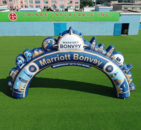 Arch3-140 Arco pubblicitario gonfiabile Marriott Bonvoy