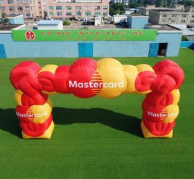 Arch3-141 Arco Pubblicitario Gonfiabile Mastercard