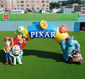 Arch3-155 Arco pubblicitario gonfiabile Pixar