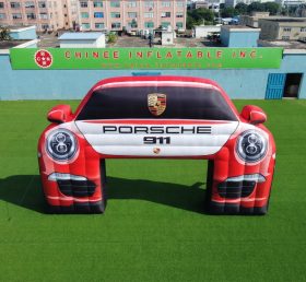 Arch3-158 Arco pubblicitario gonfiabile Porsche 911