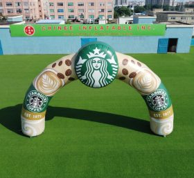 Arch3-171 Arco Gonfiabile Pubblicitario Starbucks