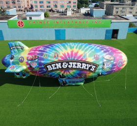 B3-214 Dirigibile pubblicitario gigante gonfiabile Ben & Jerry’s
