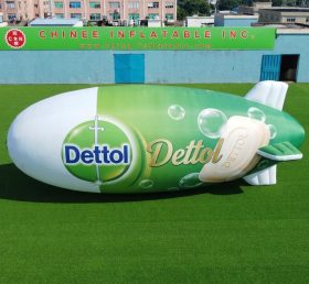 B3-227 Dirigibile Pubblicitario Gigante Gonfiabile Dettol