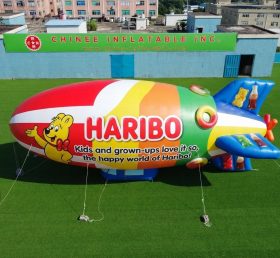 B3-241 Dirigibile Pubblicitario Gonfiabile Gigante Haribo