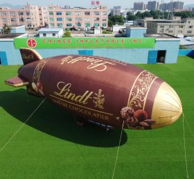 B3-254 Dirigibile Pubblicitario Gigante Gonfiabile Lindt