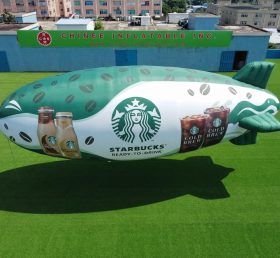 B3-290 Dirigibile Pubblicitario Gigante Gonfiabile Starbucks
