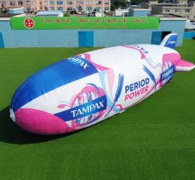 B3-291 Dirigibile pubblicitario gonfiabile gigante Tampax