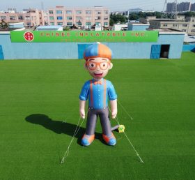 Cartoon3-749 Tema Blippi Wonders Gonfiabile Cartone Animato