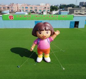 Cartoon3-775 Gonfiabile a tema Dora
