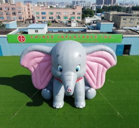 Cartoon3-783 Tema Elefante Gonfiabile Cartoon