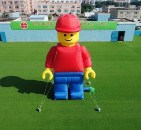Cartoon3-794 Cartone Animato Gonfiabile a Tema Lego