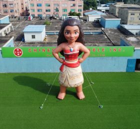 Cartoon3-812 Cartone Animato Gonfiabile a Tema Moana
