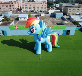 Cartoon3-816 Cartone Animato Gonfiabile a Tema My Little Pony