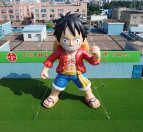 Cartoon3-827 Cartone Animato Gonfiabile a Tema One Piece