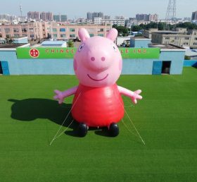 Cartoon3-835 Cartone Animato Gonfiabile a Tema Peppa Pig