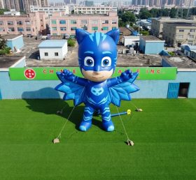 Cartoon3-837 Cartone Animato Gonfiabile a Tema PJ Masks