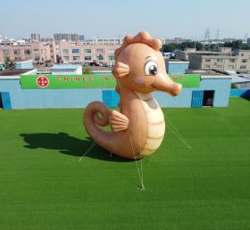 Cartoon3-846 Cartone Gonfiabile a Tema Cavalluccio Marino