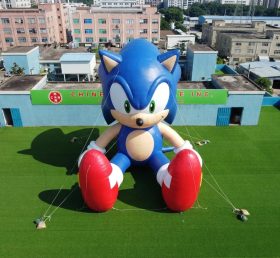 Cartoon3-856 Cartone Animato Gonfiabile a Tema Sonic