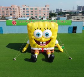 Cartoon3-859 Tema SpongeBob Cartone Animato Gonfiabile