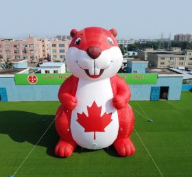 Cartoon3-907 Tema Canada Cartone Animato Gonfiabile