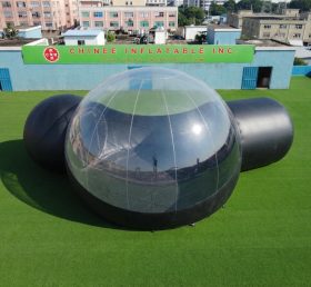 Tent1-5045A Black Inflatable Bubble Tent