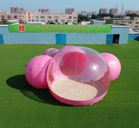 Tent1-5047K Pink Inflatable Bubble Tent