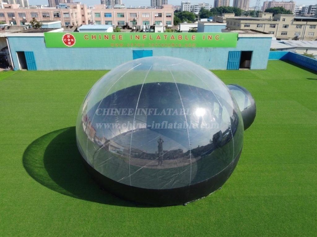 Tent1-5046A Black Inflatable Bubble Tent