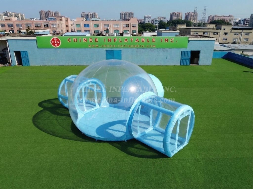 Tent1-5048N Sky Blue Inflatable Bubble Tent