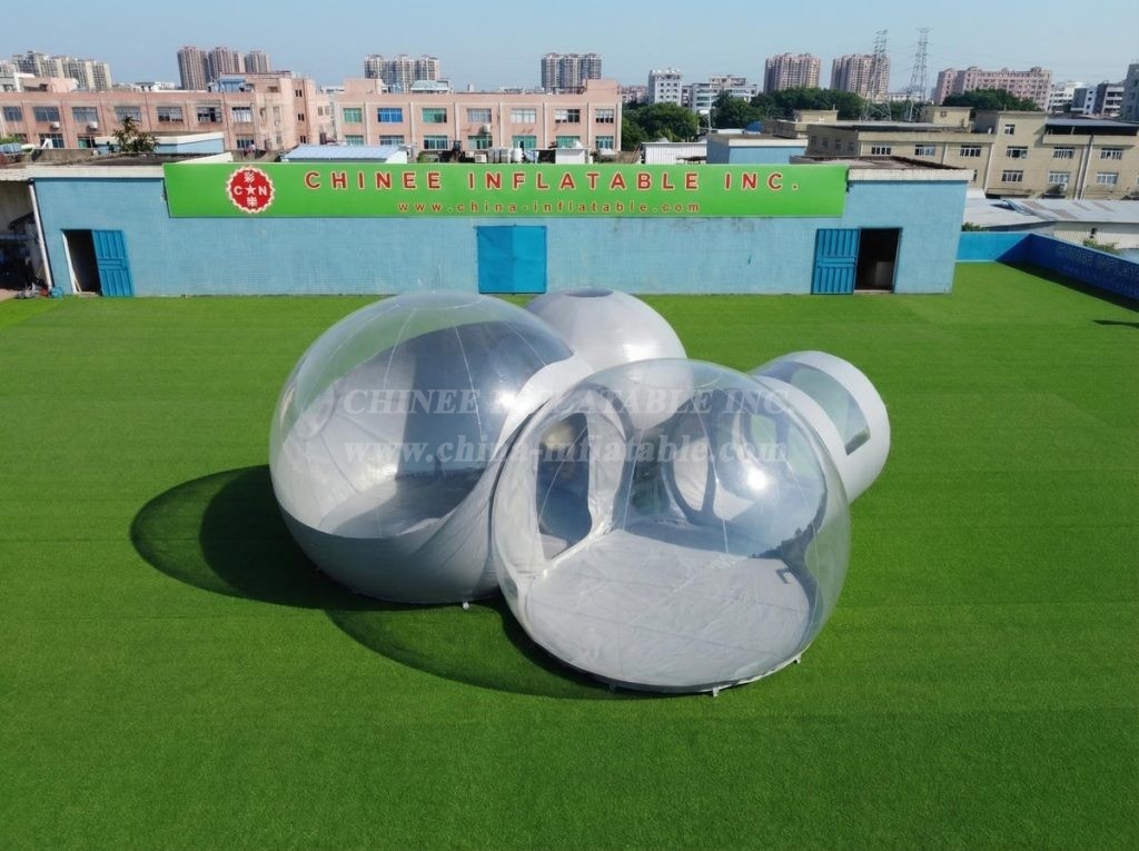 Tent1-5042E Grey Inflatable Bubble Tent