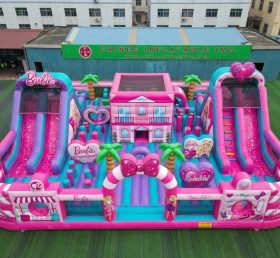 GF3-585 Barbie Theme Inflatable Park