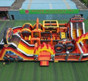 GF3-587 Blaze Monster Theme Inflatable P...