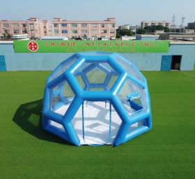 Tent1-5010D Blue Inflatable Bubble House