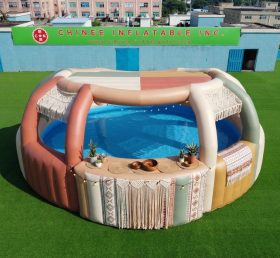 Pool4-004 Inflatable Pool with Bar