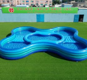 Pool4-025 Irregular Shaped Inflatable Po...