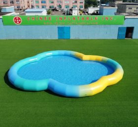 Pool4-031 Irregular Shaped Inflatable Po...