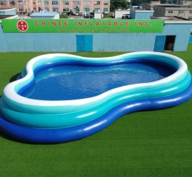 Pool4-042 Irregular Shaped Inflatable Po...