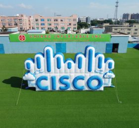 S4-2018 Cisco Insegna Pubblicitaria Gonfiabile