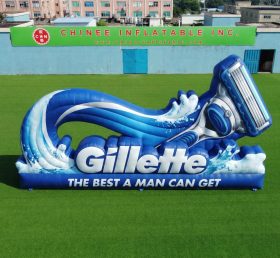 S4-2036 Insegna Pubblicitaria Gonfiabile Gillette