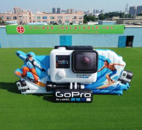 S4-2038 Insegna pubblicitaria gonfiabile GoPro