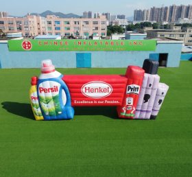 S4-2044 Insegna Pubblicitaria Gonfiabile Henkel