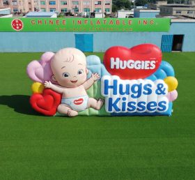 S4-2051 Insegna Pubblicitaria Gonfiabile Huggies