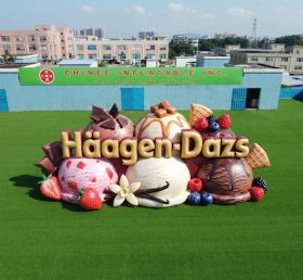 S4-2052 Insegna pubblicitaria gonfiabile Häagen-Dazs